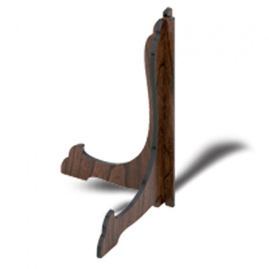 Fa hatású tányér támasz