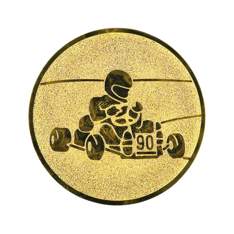 Gokart érembetét