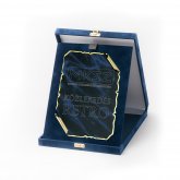             Kék plüss plakett kombináció
        