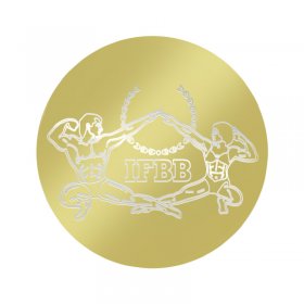 Gravírozás 50 mm-es érembetétre, arany