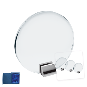 Kristály díj díszdobozzal